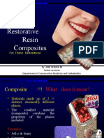 Restorative Resin Composites: For Direct Restorations