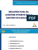 Desafios Del Auditor Interno