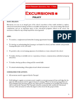 Excursions Policy