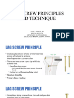 JBLMRH - Ortho - Lag Screw Technique