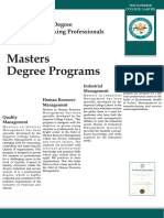 Masters Degree Programs: Weekend Based Degree Program For Working Professionals