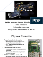 Mobile Memory Dumps, MSAB and MPE+ Data Collection Information Recovery Analysis and Interpretation of Results