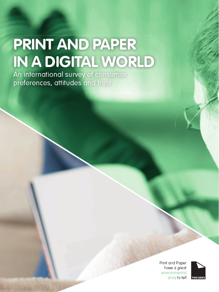Print vs. Digital: Consumer Insights | PDF | Online Advertising ...