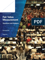 Fair Value Measurement - Questions and Answers (November 2013)