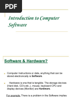 Introduction To Computer Software