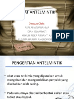 ANTELMINTIK - Farmakologi Asri Dian Ita MB Kuh