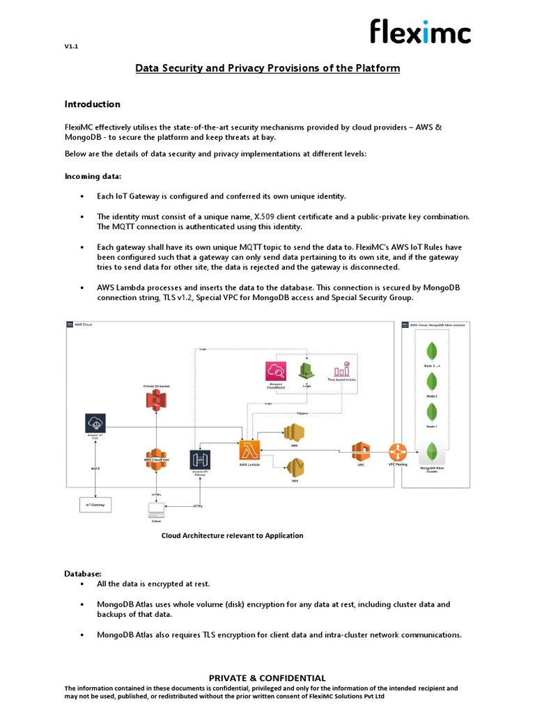 IoT Platform Security Overview | PDF | Mongo Db | Transport Layer Security