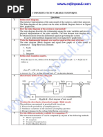 Unit I - Discrete State-Variable Technique Q.No Questions: Scalar Adder Integrator