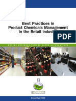 Best Practices in Product Chemicals Management in The Retail Industry