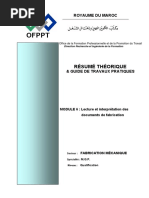 Module 06 Marocetude - Com Qualification MGP Lecture Et Interpretation Des Documents de Fabrication