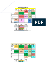 Horario de clases Agronomía Tropical 2021-I