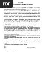 TNEB Temporary Connection Undertaking Form | PDF