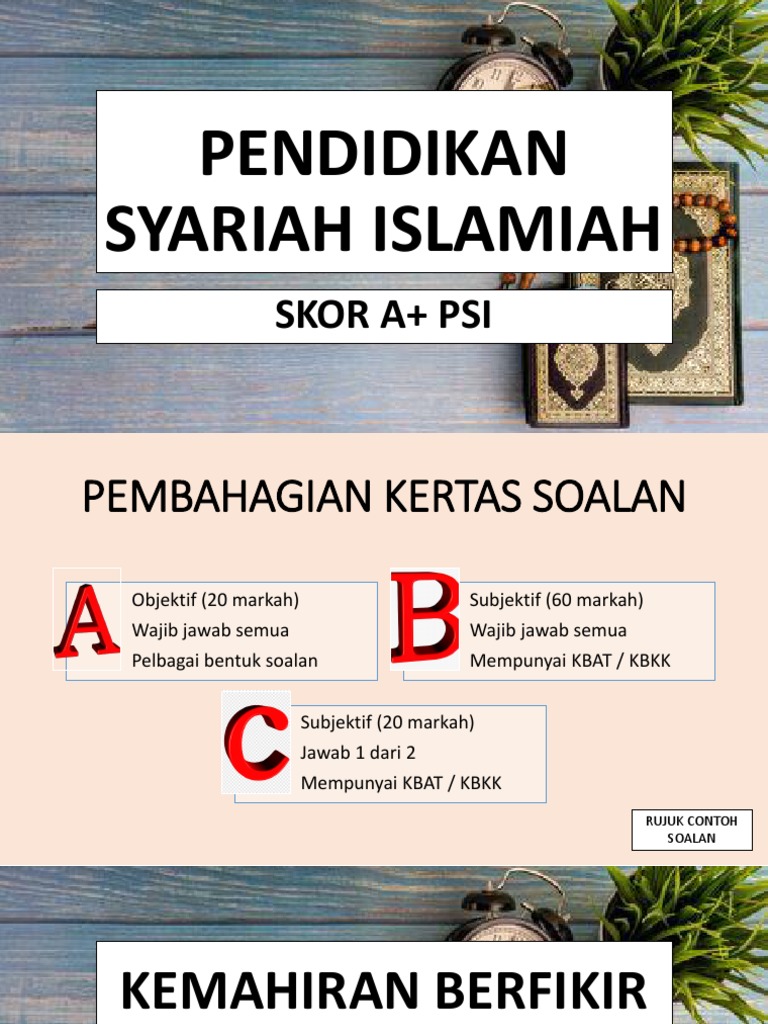 Teknik Menjawab Kbat Kssm 2021 Pdf