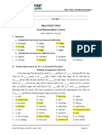 KEY GR Practice Test IN1 - Lower - 001 Done