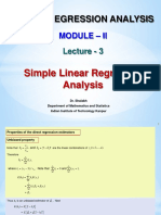 Linear Regression Analysis: Module - Ii