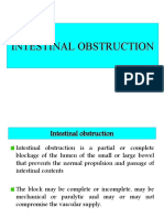 Ac Intestinal Obstruction