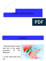 Acute Pancreatitis