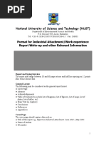 Industrial Attachment Report