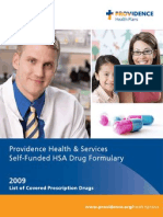 Providence Health & Services Self-Funded HSA Drug Formulary: List of Covered Prescription Drugs