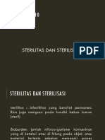 Sterilitas & Sterilisasi