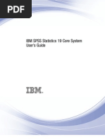 Download IBM SPSS Statistics 19 Core System Users Guide by apogee111 SN51481644 doc pdf
