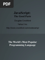 Javascript:: The Good Parts