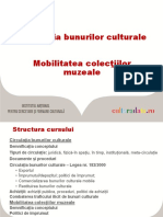 Circulatia Bunurilor Culturale - 2019 - AlisVasile