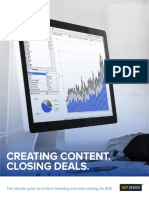 Creating Content. Closing Deals.: The Ultimate Guide To Content Marketing and Sales Strategy For B2B