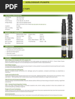 6" Borewell Submersible Pumps: For Agriculture & Domestic Applications