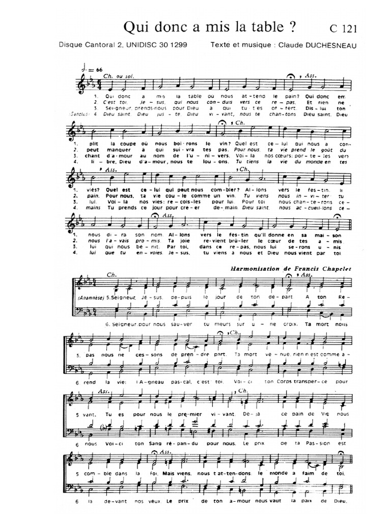 Qui Donc A Mis La Table PDF