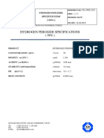 P H2o2 Specification