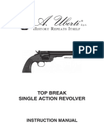 Top Break Single Action Revolver: Instruction Manual