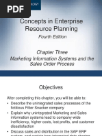 Concepts in Enterprise Resource Planning: Chapter Three Marketing Information Systems and The Sales Order Process