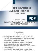 Concepts in Enterprise Resource Planning: Chapter Three Marketing Information Systems and The Sales Order Process