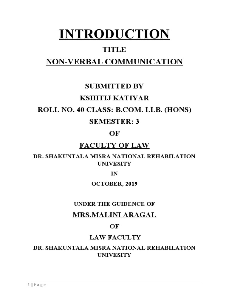 Business Communication | PDF | Nonverbal Communication | Communication