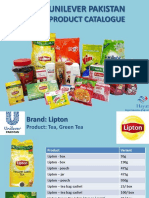 Product Catalogue: Unilever Pakistan