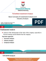 Investment and Industry Analysis