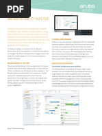 Aruba Mobility Master: Data Sheet