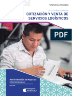 Cotización y Venta de Servicios Logísticos