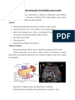 Diagnosticul Ultrasonografic Al Afecțiunilor Pancreasului