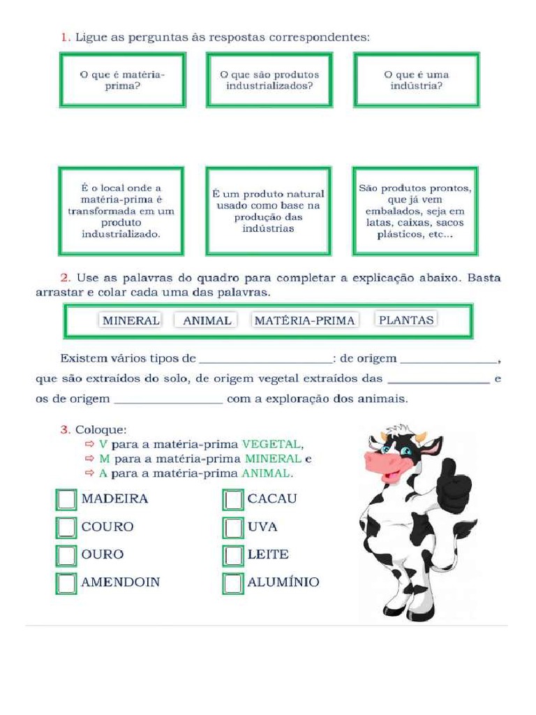 Avaliação Geografia 3º Ano | PDF