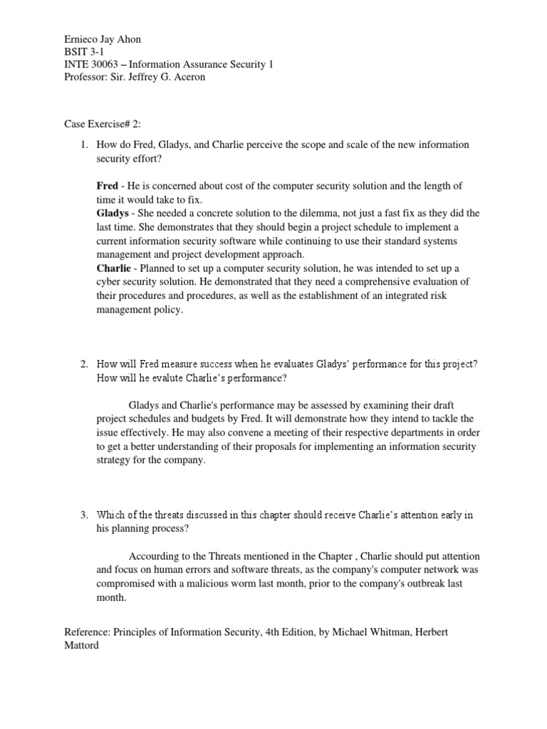 Case Exercise2 PDF