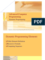 Dynamic Programming