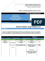 ELEMENTARY Learning Plan Layout