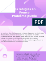 PPT Les réfugiés en France Problème public