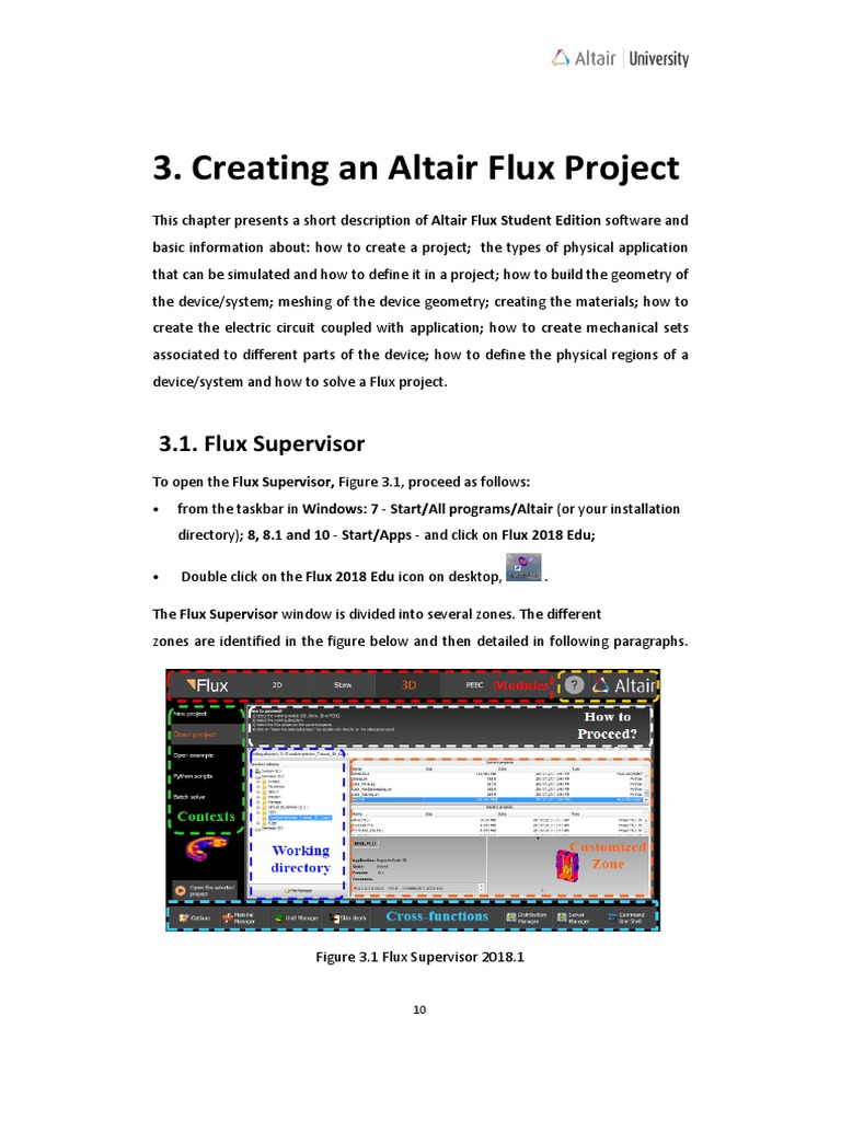 Creating An Altair Flux Project | PDF | Heat | Heat Transfer