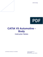 CATIA V5 Automotive - Body