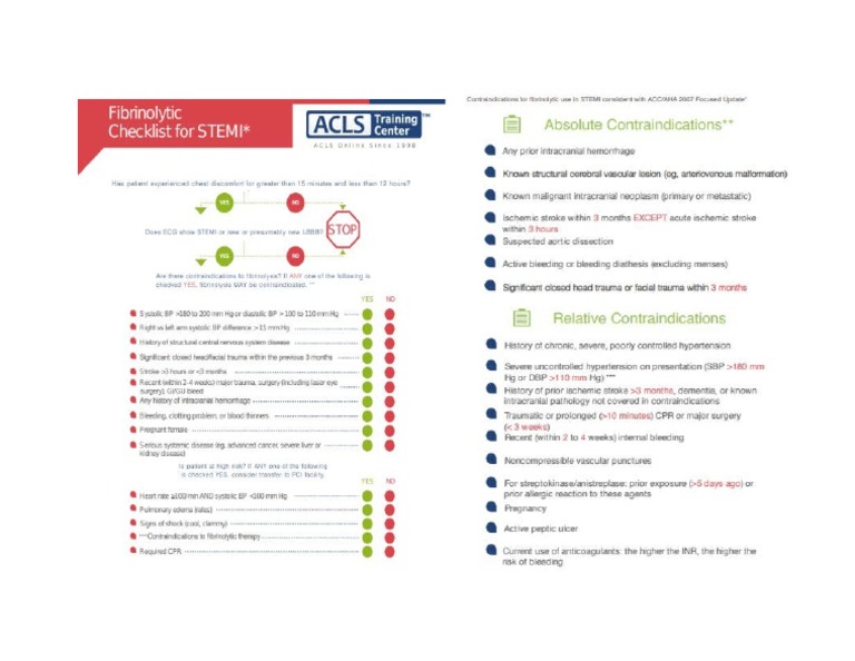 Fibrinolytic Checklist Your Time Saving Guide - aimfr7d