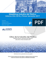 Informe Estadístico Industria Del Plástico 2018 y Primer Semestre 2019