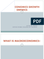 Macroeconomics Growth Empirics